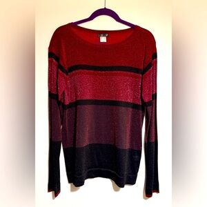 Medium, long sleeve, Venus top with sparkle in every movement